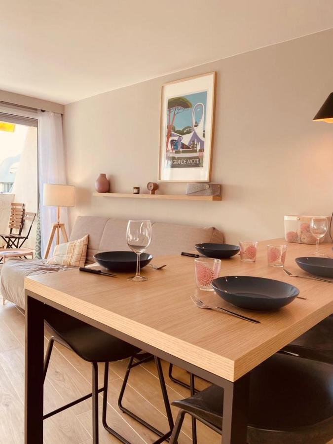 Le Cali, P2 Cabine Dans Une Residence Avec Piscine, Vue Mer Et Parking Prive La Grande Motte Luaran gambar