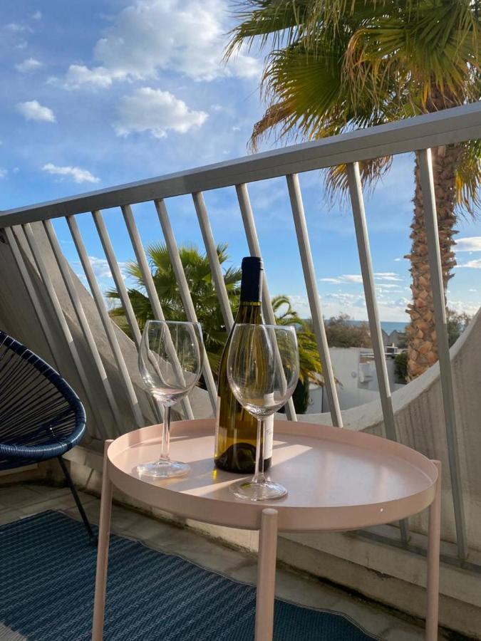 Le Cali, P2 Cabine Dans Une Residence Avec Piscine, Vue Mer Et Parking Prive La Grande Motte Luaran gambar